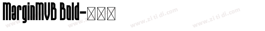 MarginMVB Bold字体转换